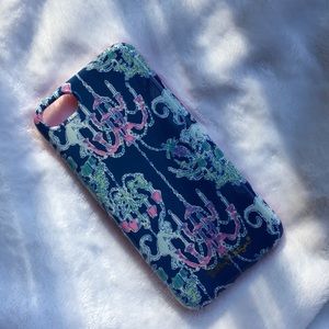 Lily Pulitzer iPhone 7/8 case in Monkey Trouble